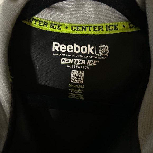 Reebok Philadelphia Flyers 1/4 Zip Pullover Mens Size M - Picture 2 of 6